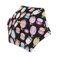 Cute Animal Ice Blocks Kids Safe Round Corner Umbrella One Size Kids Safe Round Corner Umbrella animal Printed Offshore