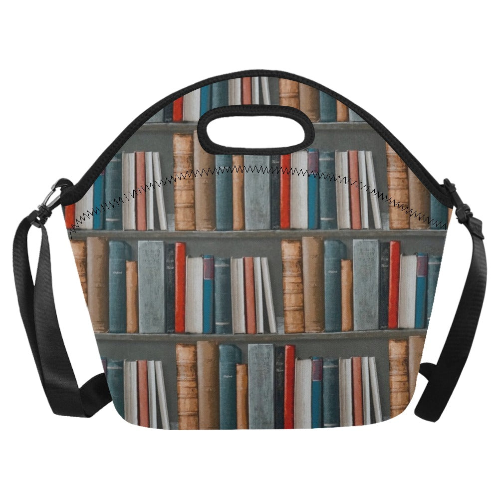 Books - Neoprene Lunch Bag Neoprene Lunch Bag Printed Offshore