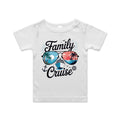 Family Cruise Baby Cruise T-shirt White Baby Cruise T-shirt Cruise Printed In Australia