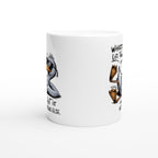 Whatever Life Throws At You, Duck And Let It Hit Someone Else - White 11oz Ceramic Mug White 11oz Mug animal Globally Fulfilled