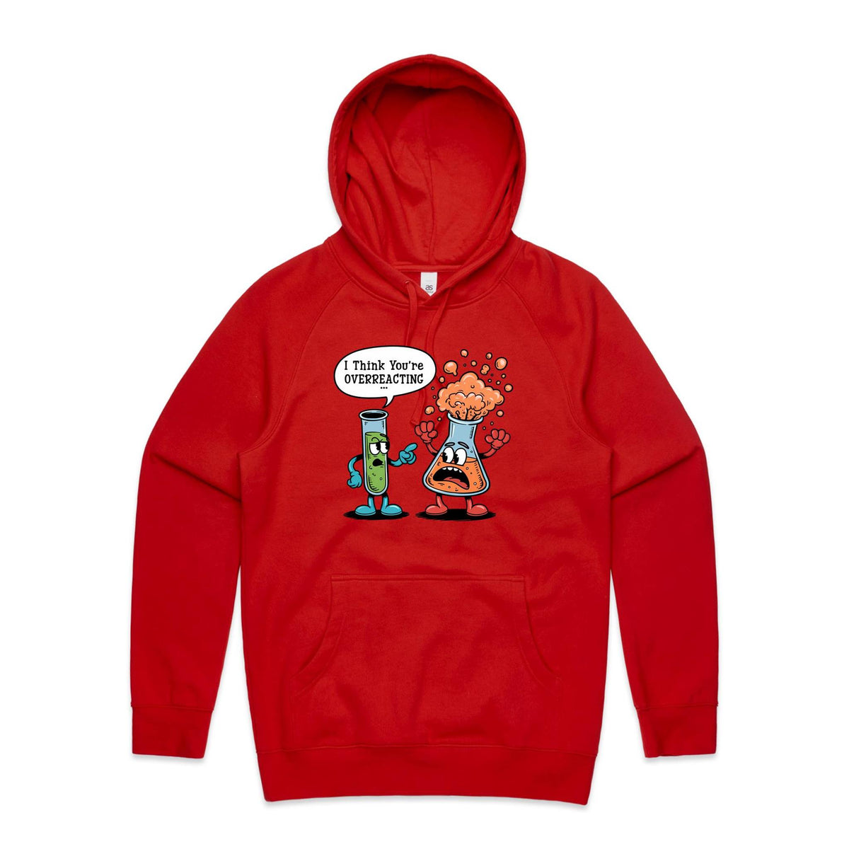 I Think You're Overreacting Chemistry Men's AS Colour Hoodie
