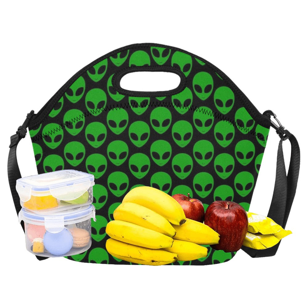 Aliens - Neoprene Lunch Bag Neoprene Lunch Bag Printed Offshore