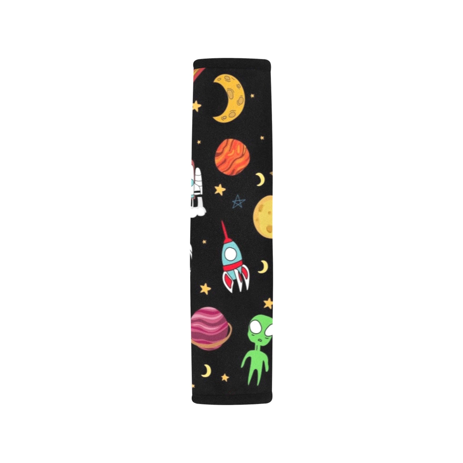 Fun Space Car Seat Belt Cover 7''x10'' (Pack of 2) Car Seat Belt Cover 7x10 (Pack of 2) Printed Offshore Space