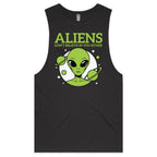 Aliens Don't Believe In You Either Men's AS Colour Tank Top Tee