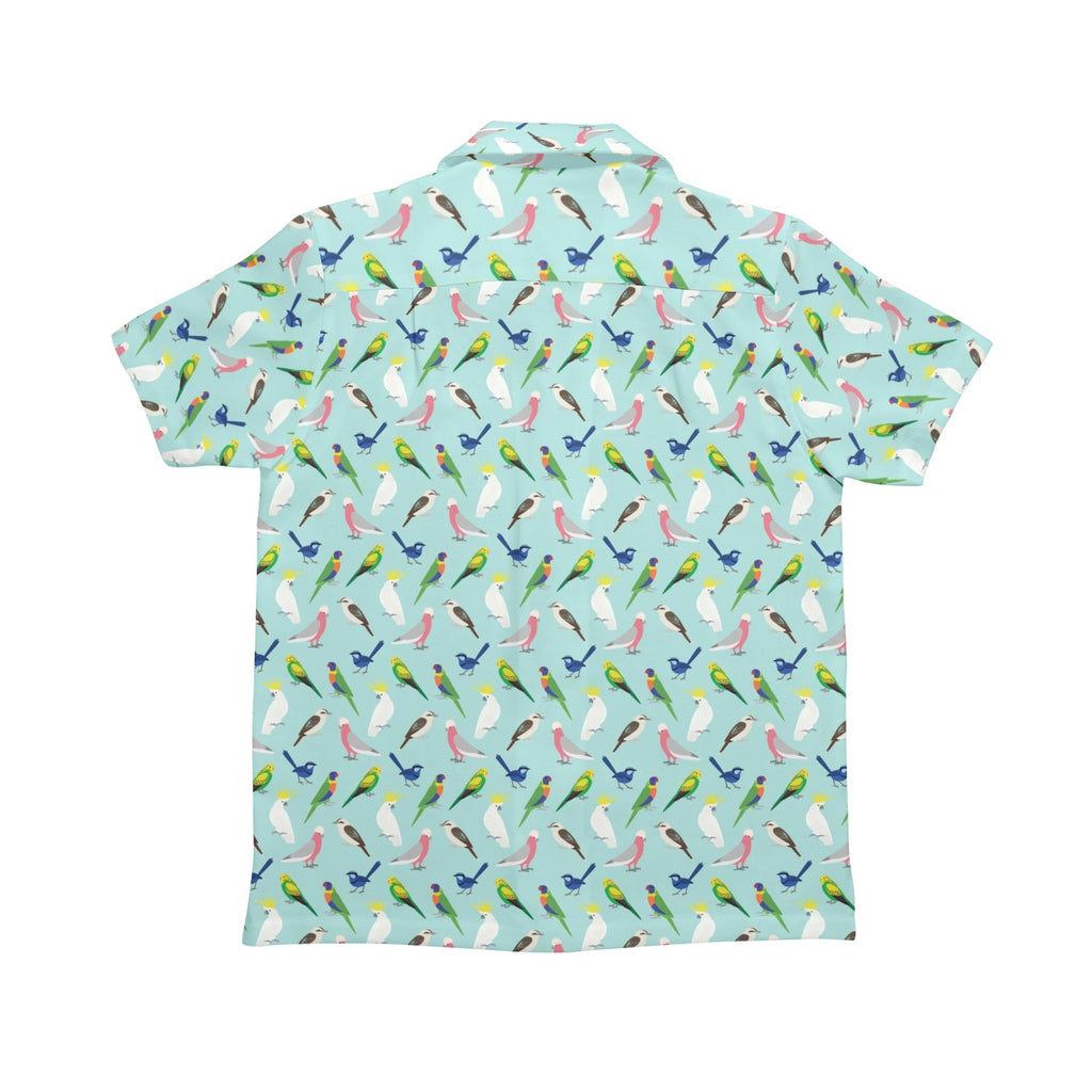 Australian Birds Senior Kids Hawaiian Shirt
