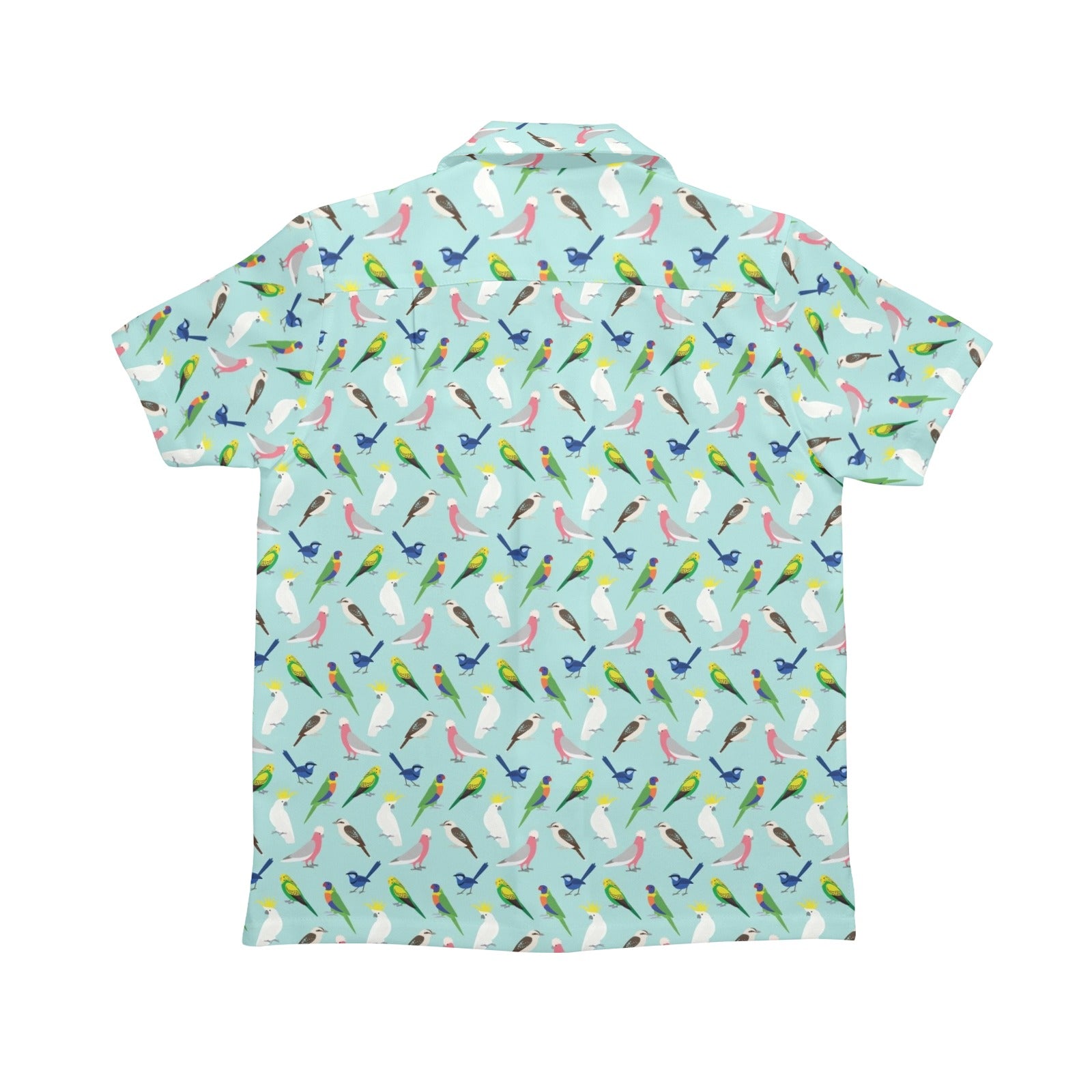 Australian Birds Senior Kids Hawaiian Shirt