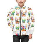 French Bulldog Kids Bomber Jacket Kids Bomber Jacket animal Printed Offshore
