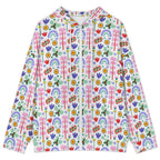 Rainbows And Butterflies Women's Full-Zip Hoodie