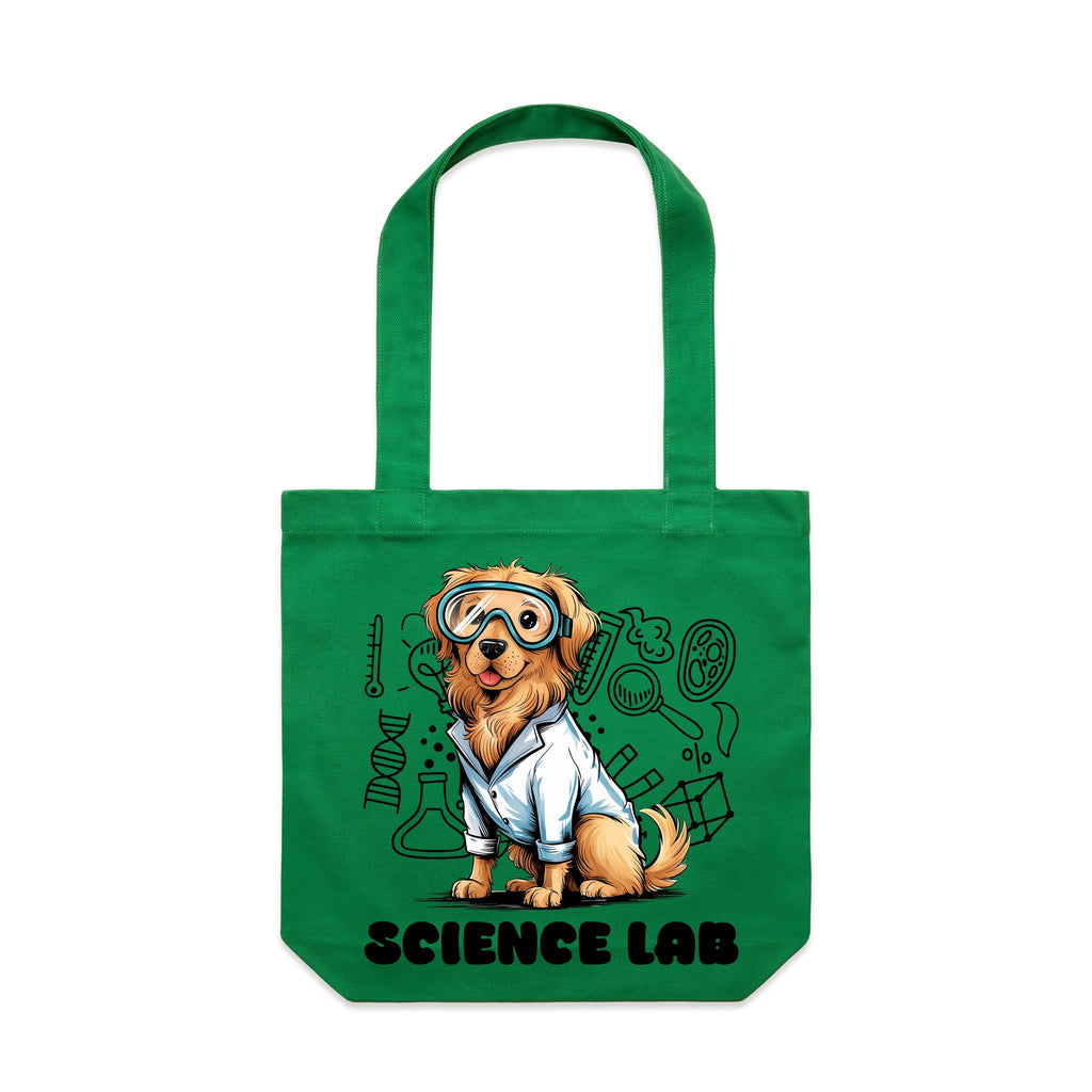 Science Lab Canvas Tote Bag