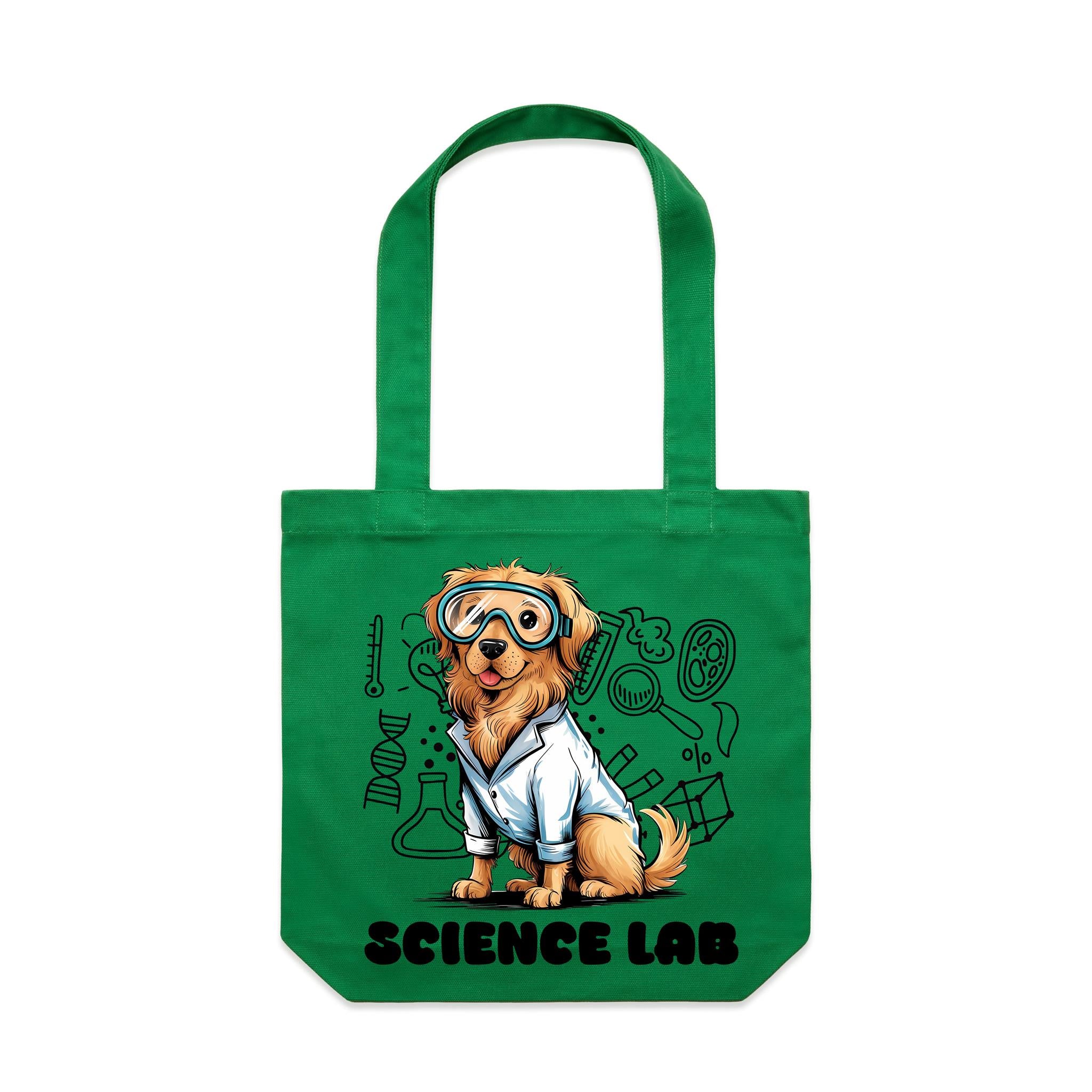 Science Lab Canvas Tote Bag