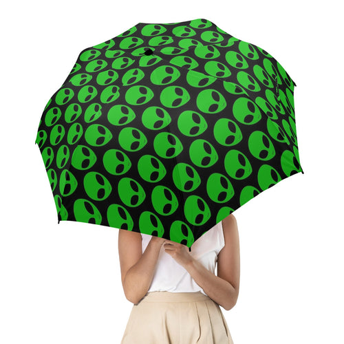 Aliens Umbrella Umbrella Printed Offshore Sci Fi