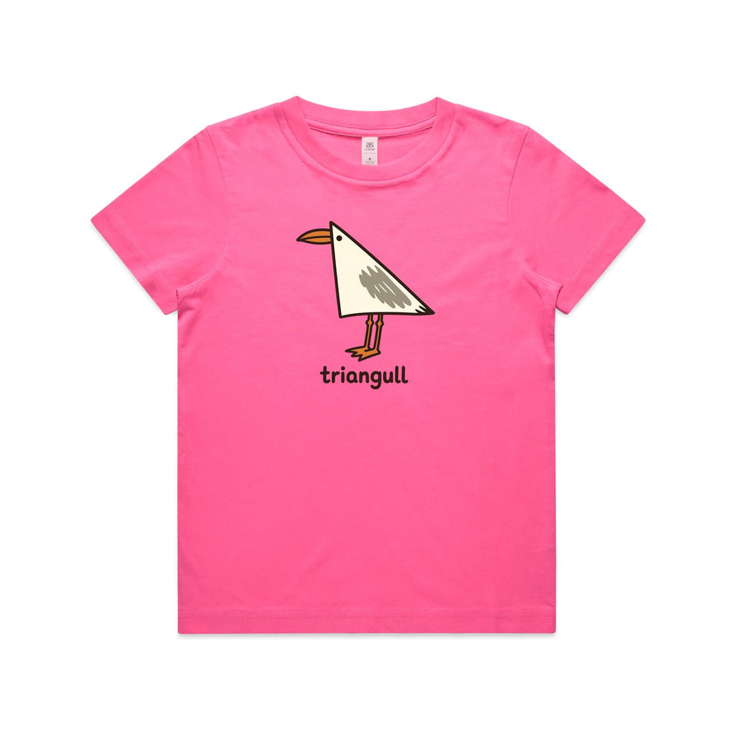 Triangull Geometry Seagull Kids AS Colour T-shirt