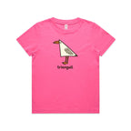 Triangull Geometry Seagull Kids AS Colour T-shirt