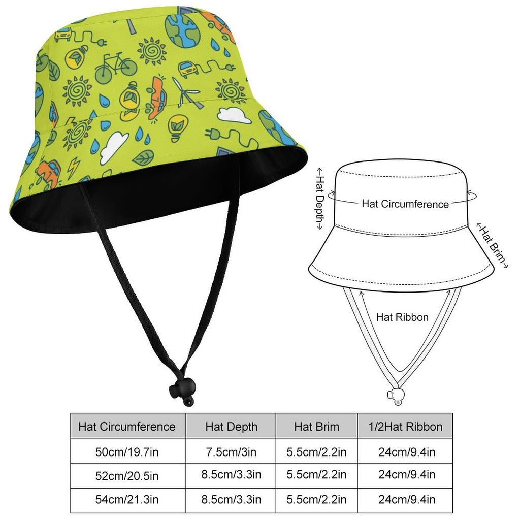 Go Green - Kids Bucket Hat