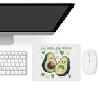 Avocado, You Guac My World Leather Mouse Pad Leather Mouse Pad Food Printed Offshore