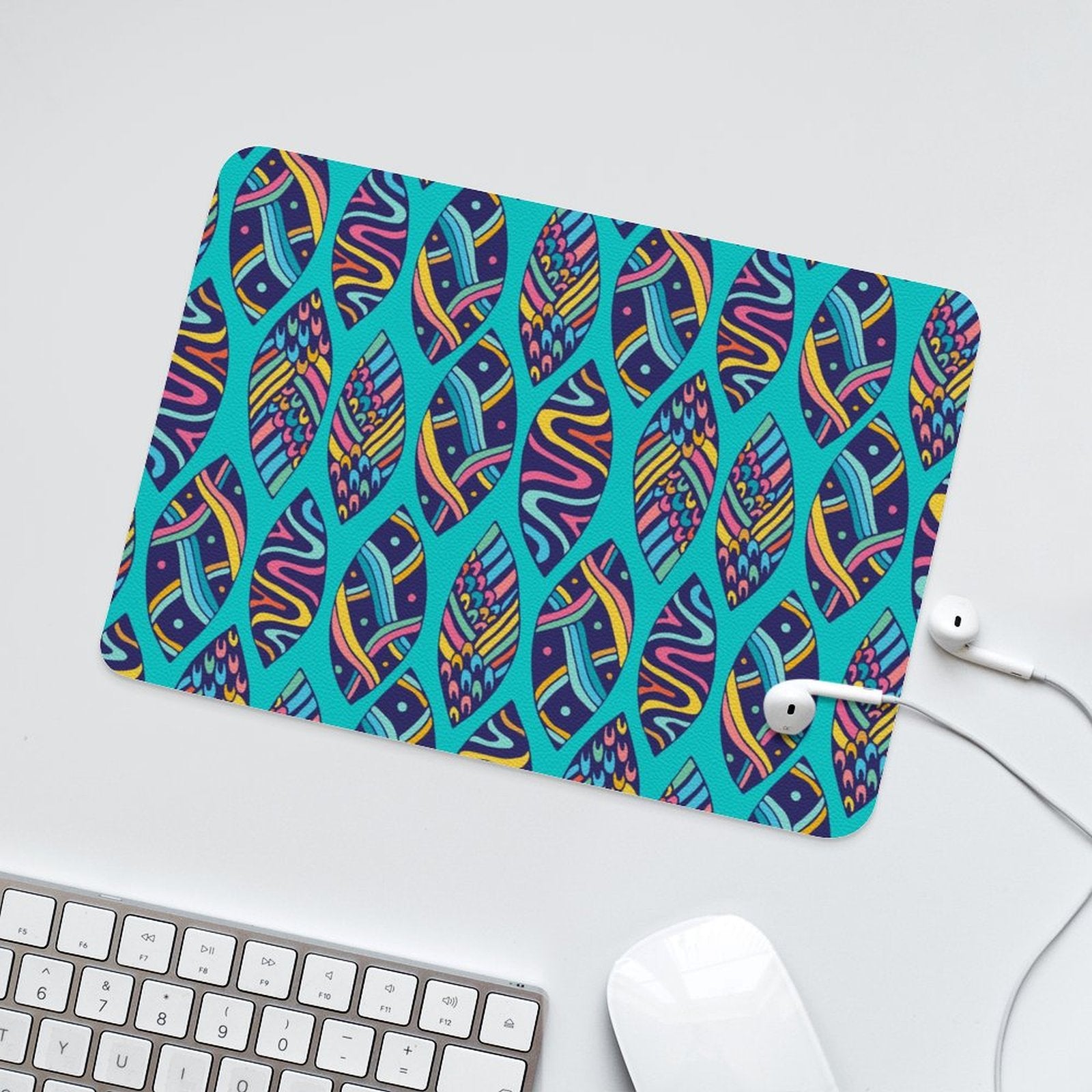 Surfboards - Leather Mouse Pad Leather Mouse Pad Printed Offshore Surf