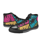 Palm Trees - Women's High Top Canvas Shoes