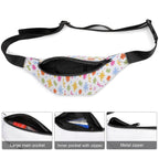 Abstract Colourful Shapes - Bum Bag / Fanny Pack