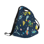 Hello Alien - Neoprene Lunch Bag Neoprene Lunch Bag Printed Offshore