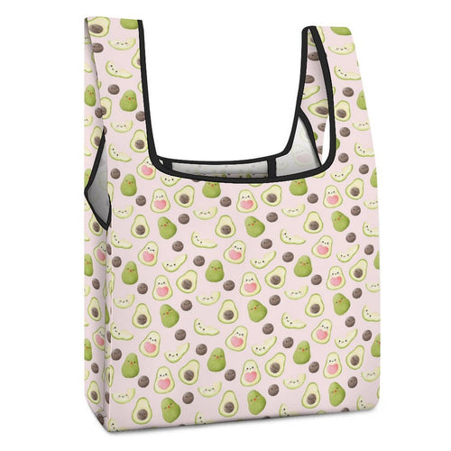Avocado Love Foldable Shopping Bag white One size Foldable Shopping Bag Food Printed Offshore
