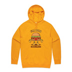 I'm Bun In A Million, Hamburger - Mens Hoodie Gold Mens Hoodie Food Printed In Australia