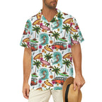 Surfing Safari Men's Hawaiian Shirt