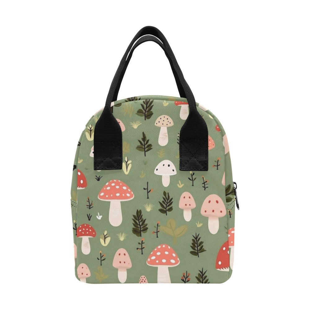 Toadstools - Zipper Lunch Bag Zipper Lunch Bag Printed Offshore