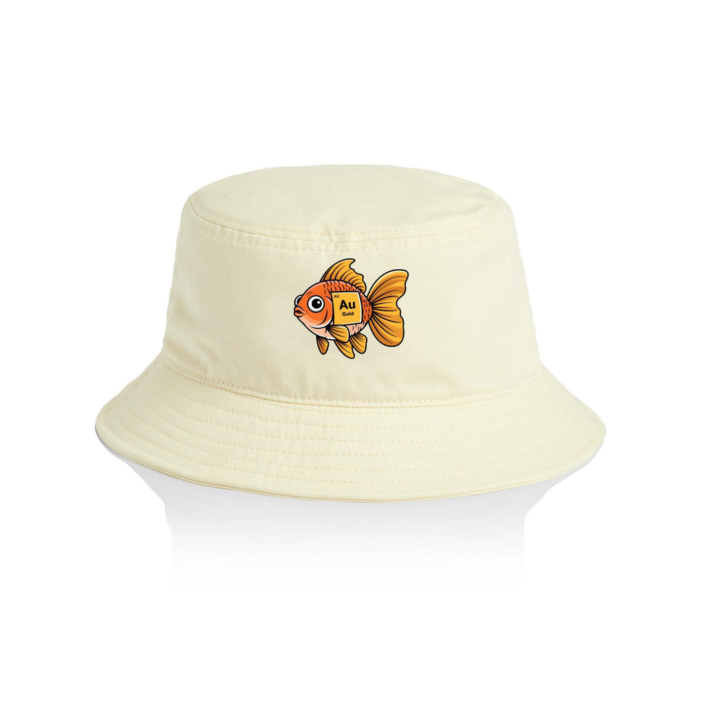 Gold Fish Periodic Table AS Colour Bucket Hat