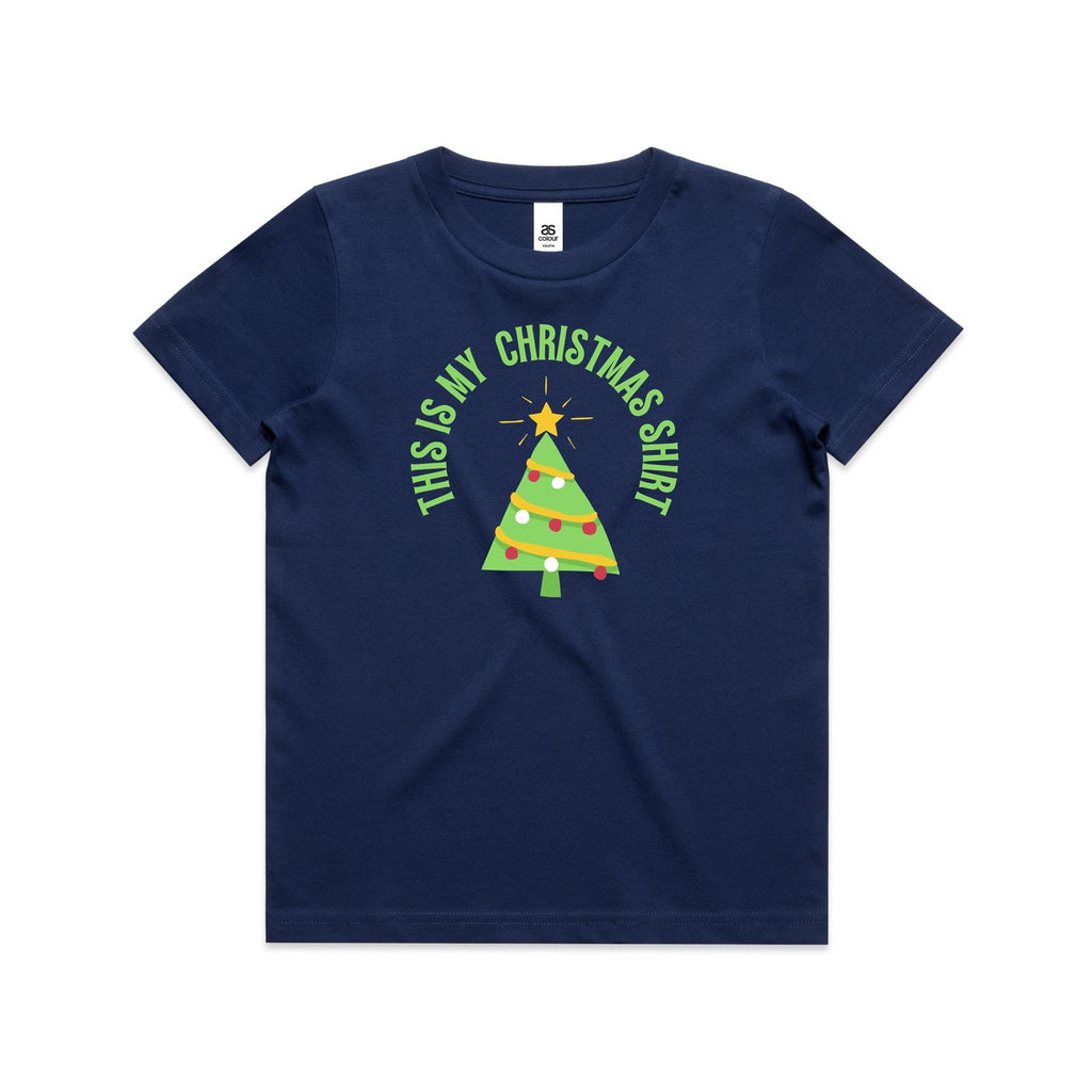 This Is My Christmas Shirt - Kids Youth T-shirt