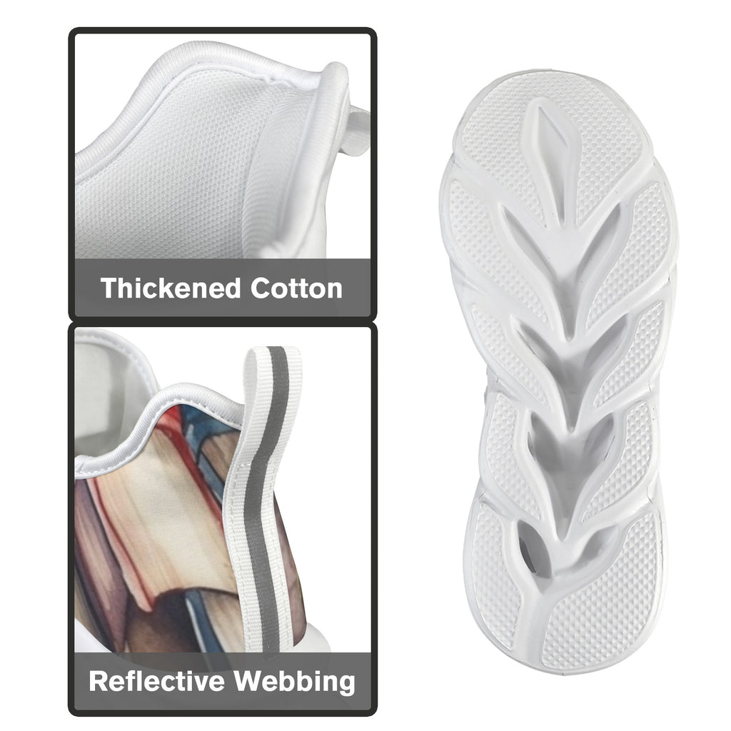 Watercolour Books Women's Twisted Sole Sneakers
