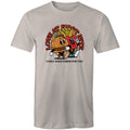 Love At First Bite Men's AS Colour T-Shirt Light Grey Mens T-shirt Food Printed In Australia