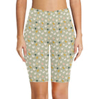 Chicken Life Women's Bike Shorts With Side Pockets