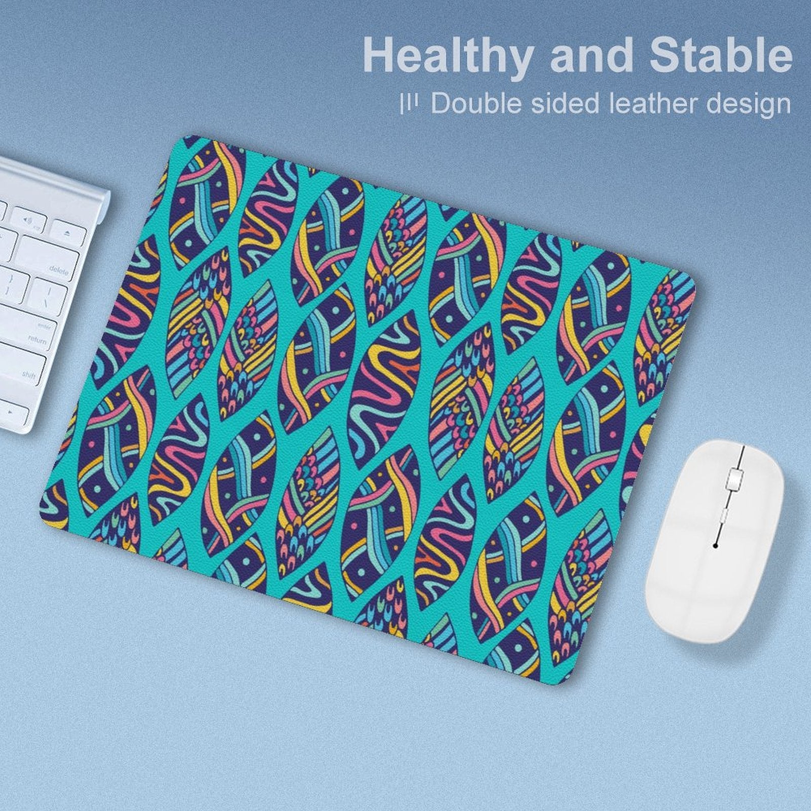 Surfboards - Leather Mouse Pad Leather Mouse Pad Printed Offshore Surf