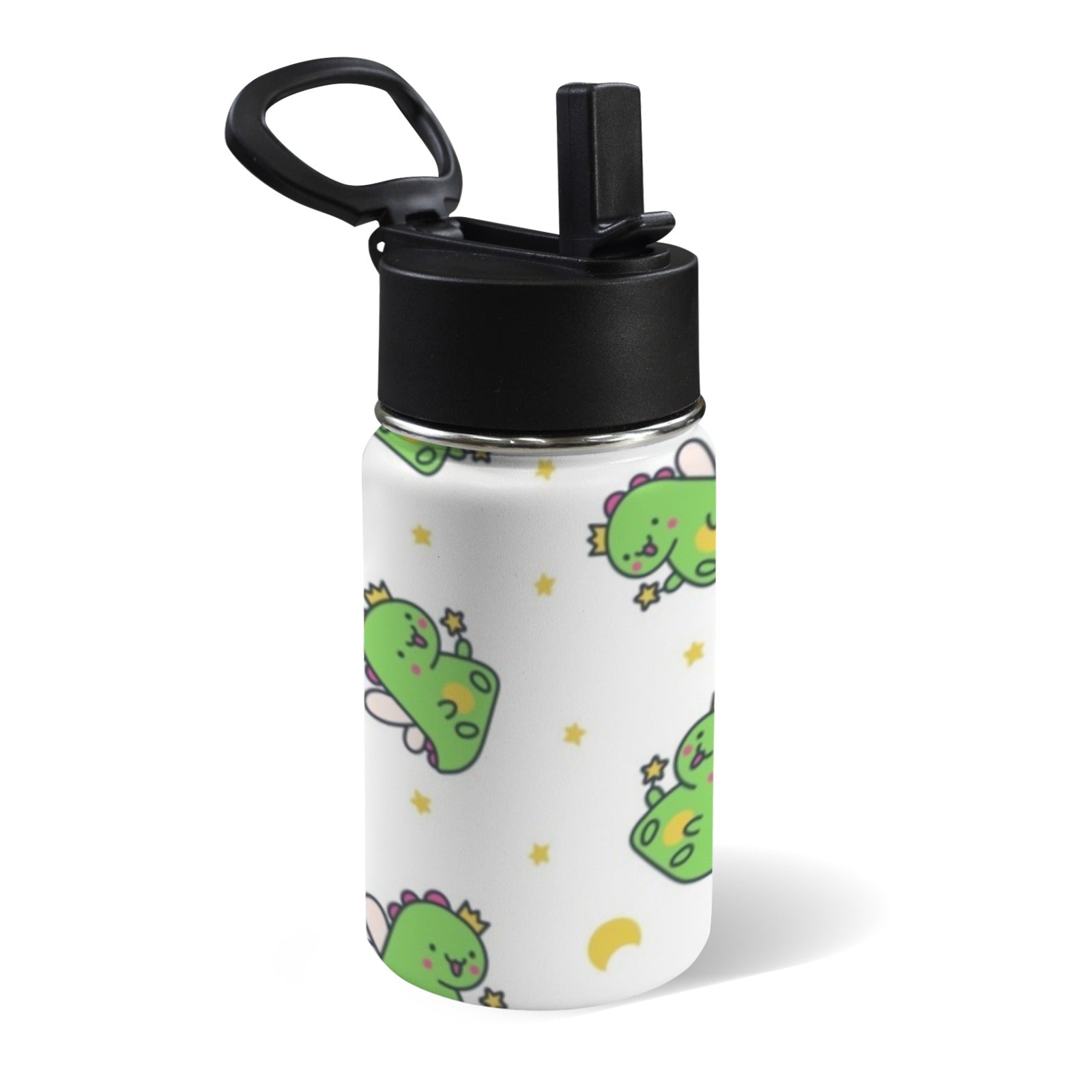 Dinosaur Fairy 12oz Kids Water Bottle with Straw Lid