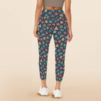 Video Game Women's High Waist Pockets Yoga Leggings Women's High Waist Pockets Yoga Leggings Games Printed Offshore