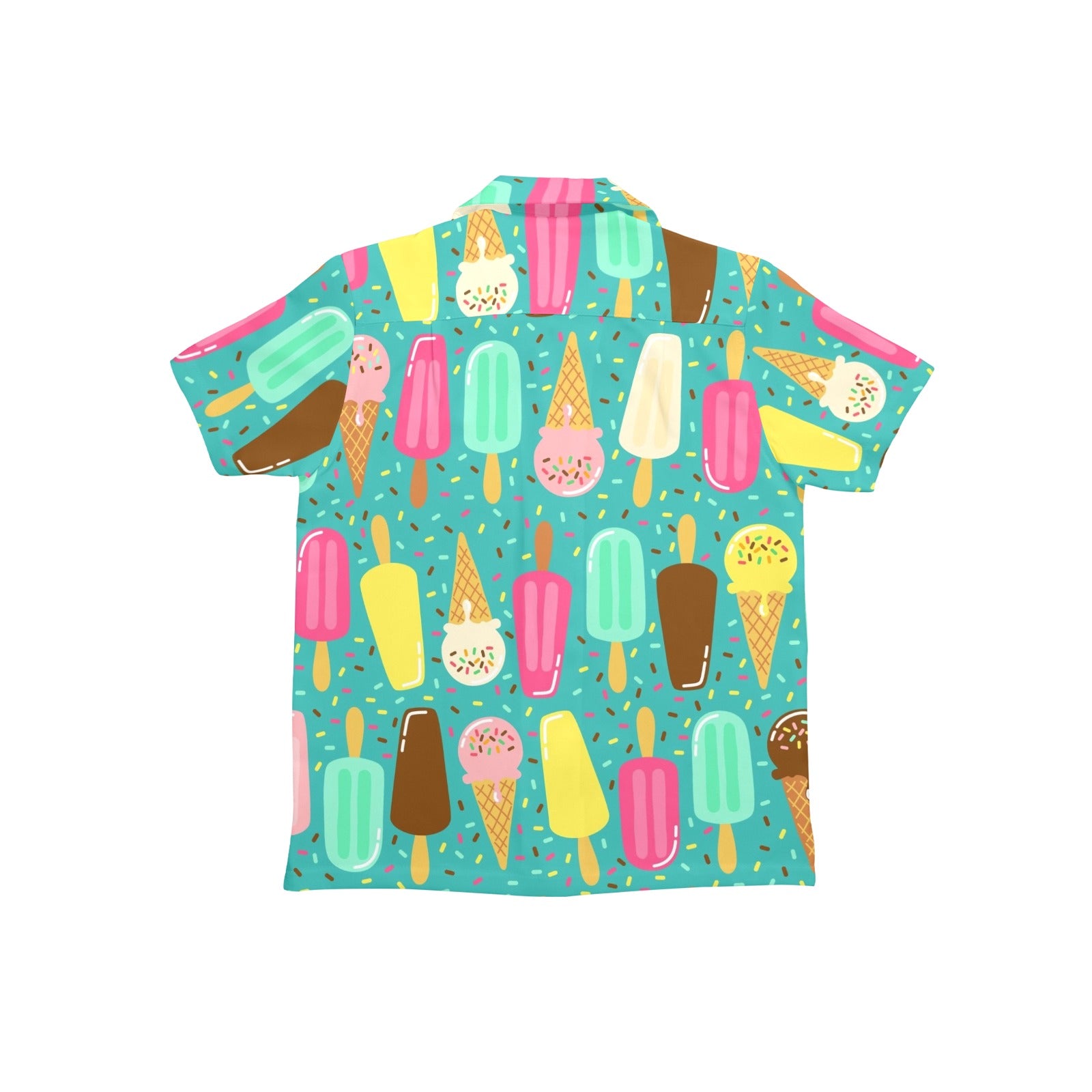 Ice Cream - Junior Kids Hawaiian Shirt