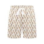 Quokkas Men's Mid-Length Beach Shorts Men's Mid-Length Beach Shorts animal Printed Offshore