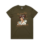 My Alone Time Is For Everyone's Safety Women's AS Colour T-shirt Army Womens T-shirt Printed In Australia