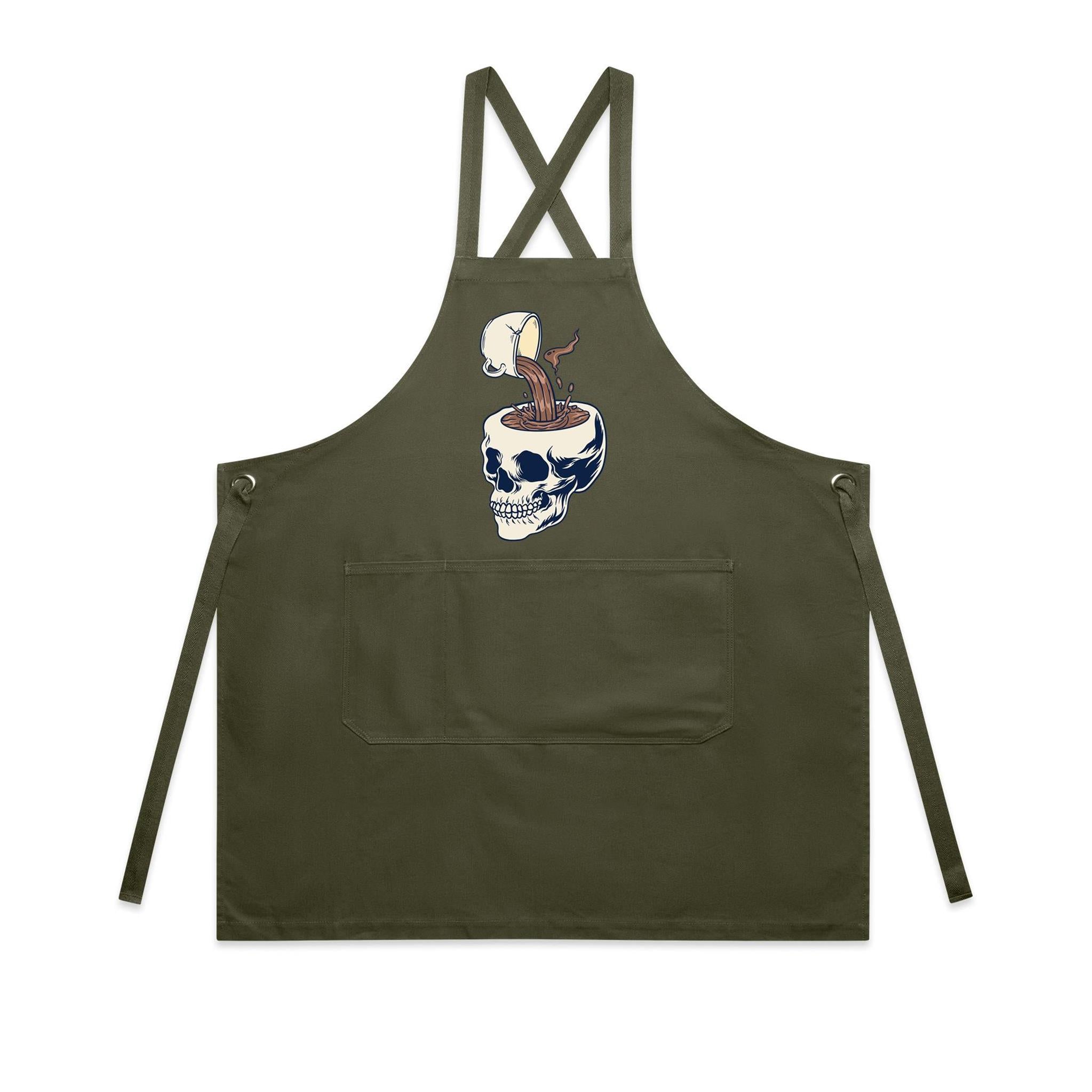 Coffee Skull - AS Colour Carrie Apron