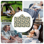 Toucan Jungle Kids Hooded Blanket 100cm x 130cm Kids Hooded Blanket animal Printed Offshore