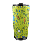 Go Green - 20oz Mobile Tumbler with Lid (Black Lock) 20oz Travel Mug Environment Printed Offshore