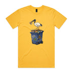 Bin Chicken Australian Ibis Men's AS Colour T-shirt