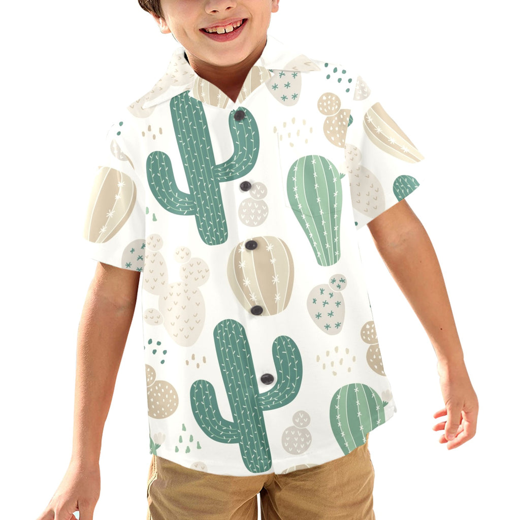 Cactus - Junior Kids Hawaiian Shirt