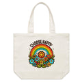 Choose Happy - Shoulder Canvas Tote Bag