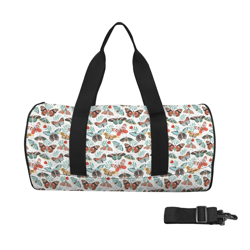 Pretty Moths And Butterflies Duffle Bag one size Duffle Bag Printed Offshore