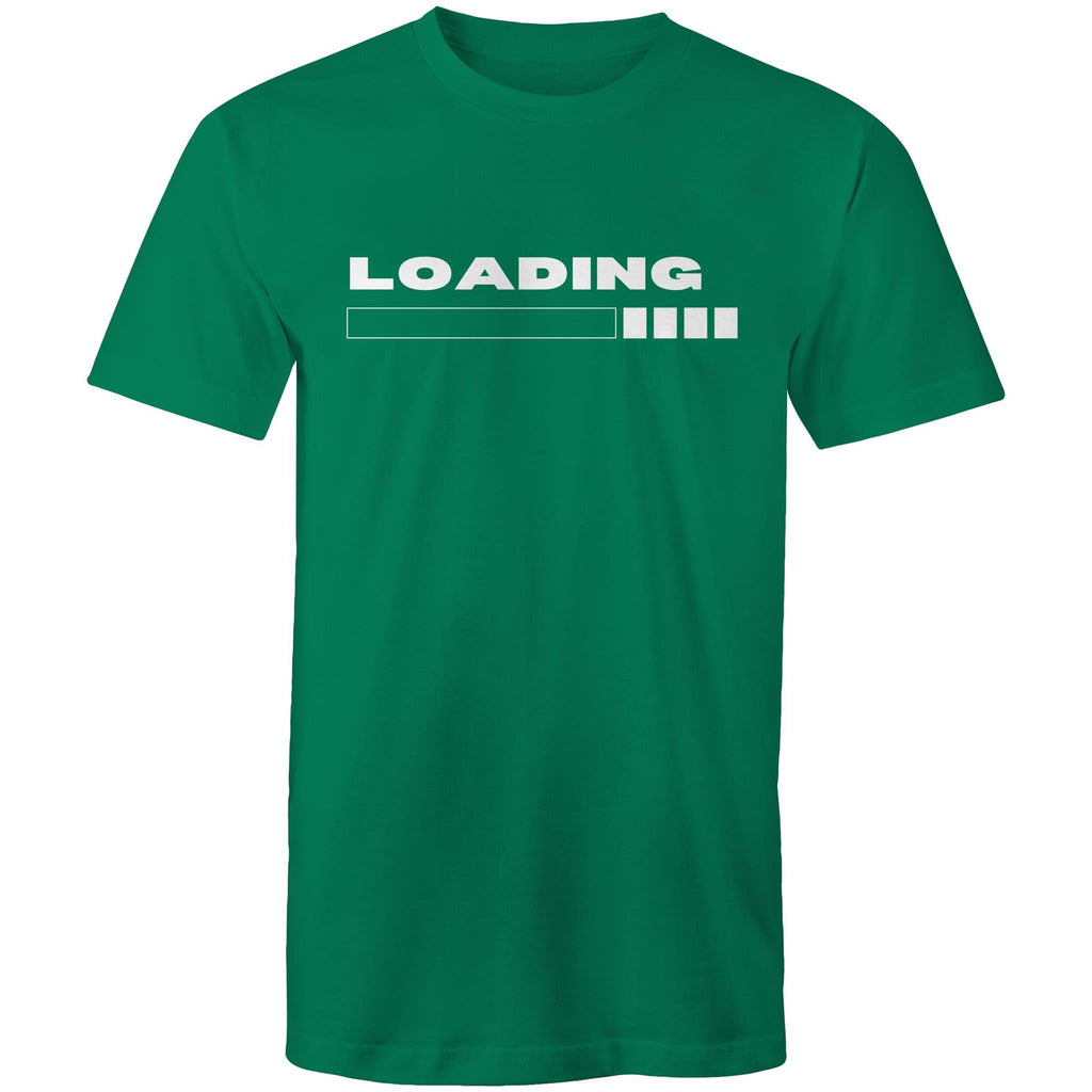Loading - Mens T-Shirt Kelly Green Mens T-shirt Printed In Australia