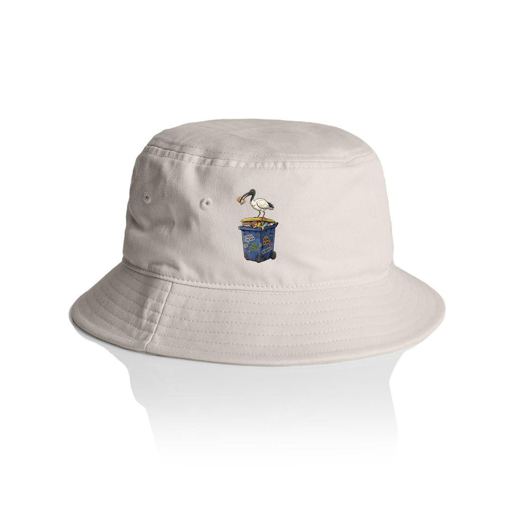 Bin Chicken Australian Ibis AS Colour Bucket Hat