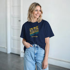 Personalised - The Best Dad In The Galaxy - Heavyweight Unisex Crewneck T-shirt | Gildan® 5000 Personalised T-shirt (Up to 5XL) customise Dad Globally Fulfilled personalise Sci Fi Space