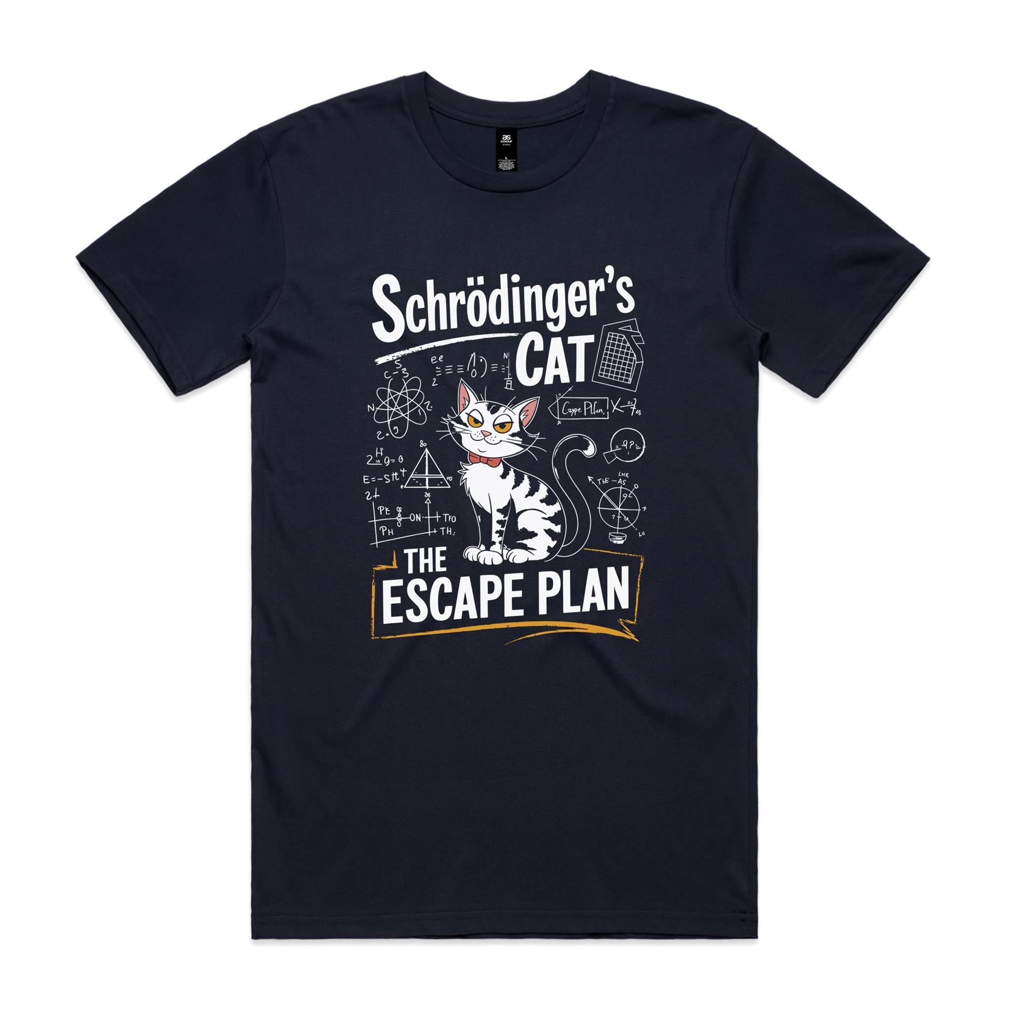 Schrodinger's Cat The Escape Plan Men's AS Colour T-shirt