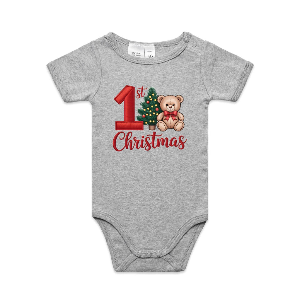 Baby's First Christmas - Baby Bodysuit